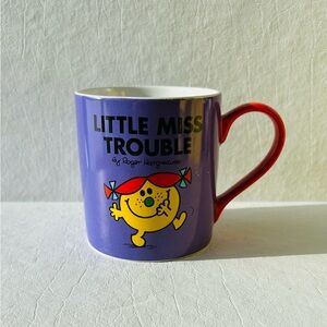 Little Miss Trouble Purple and Red Mug